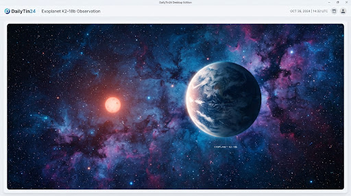 Artist rendering of an Earth-sized exoplanet orbiting a red dwarf