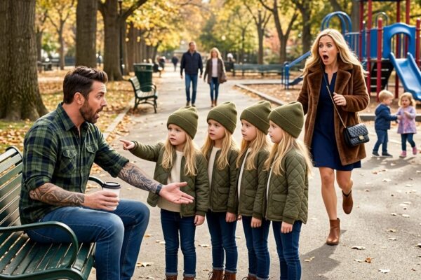 “Our Mom Has the Exact Same Tattoo as You,” Four Little Girls Told a S...