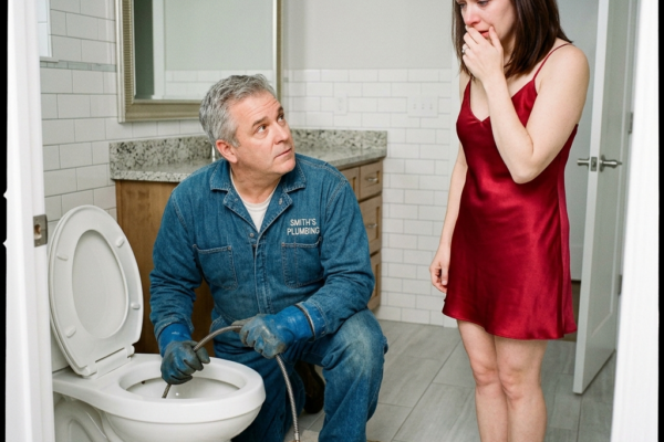 The Moment the Plumber Pulled Something Out of Our Drain, I Finally Un...