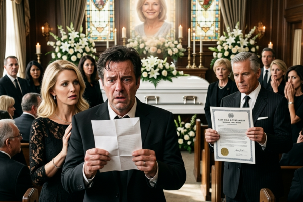 He Walked Into His Wife’s Funeral With Another Woman—Minutes Lat...