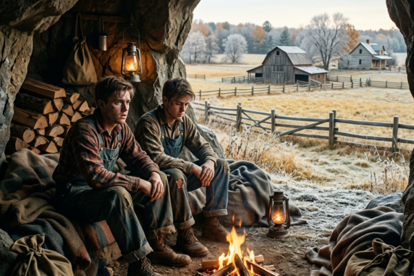 Banished as Liars, the Twins Turned a Cave Into the Only Warm Refuge B...
