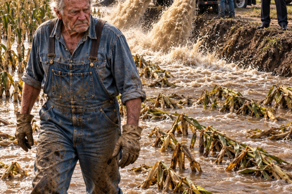 The Bank Flooded His Farm to Force Him Out—Then the Water Became His M...